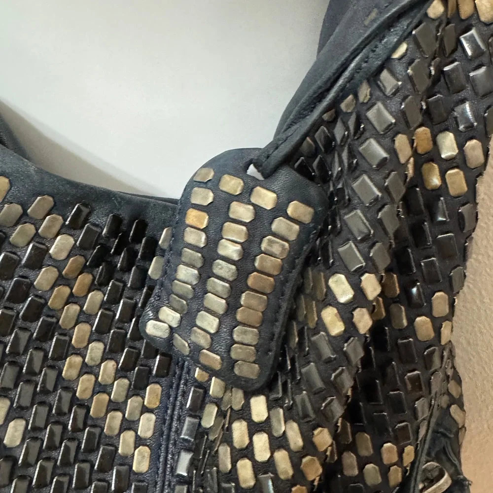 PRELOVED - Studded‎ - Olivia Harris Staple Pouchette